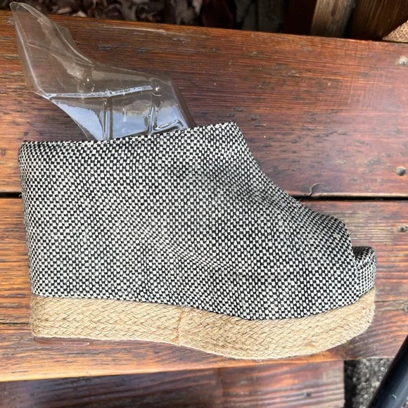 Jeffrey Campbell Havana Last tweed size 9 never worn platform wedge - Picture 9 of 15